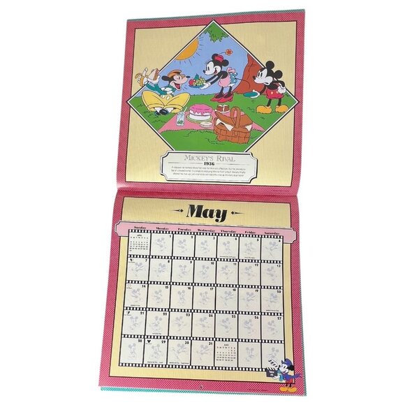 4 Vintage Disney Mickey Mouse Wall Calendars 1995 1996 1997 1998 Unused Large - Picture 3 of 12